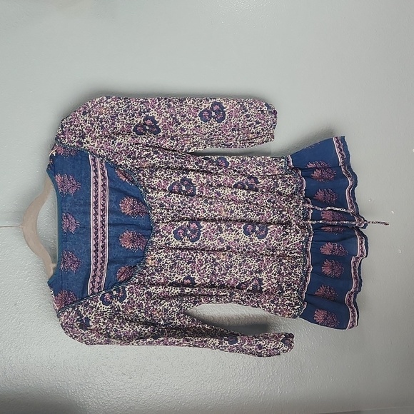 Karma Highway Peasant Boho Blouse - Picture 7 of 7